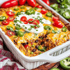 Breakfast Taco Casserole