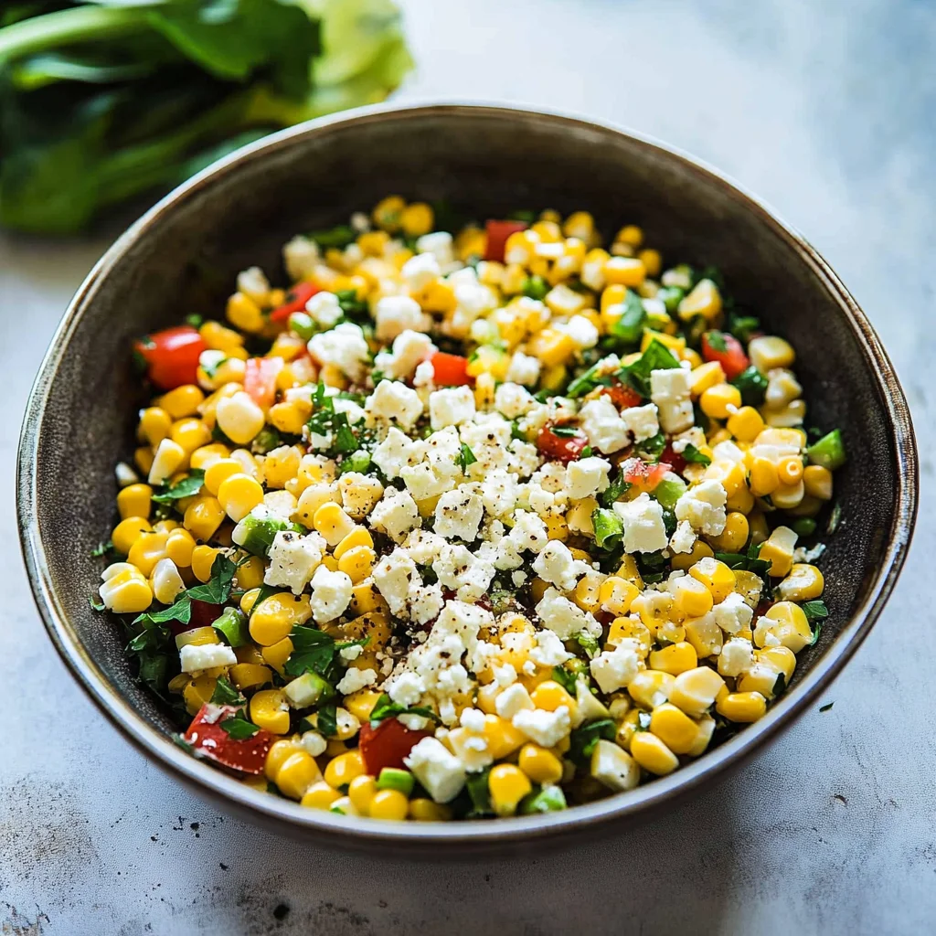 Feta Corn Salad
