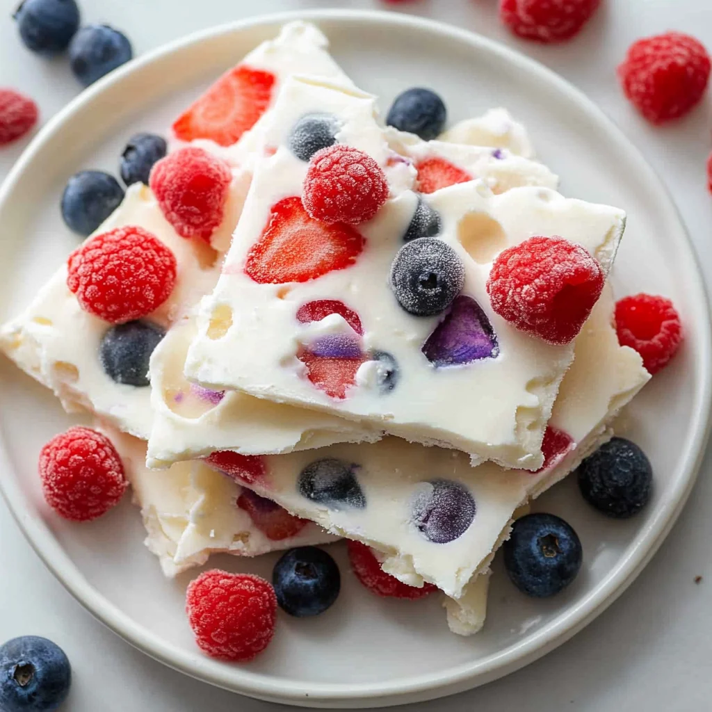 Frozen Yogurt Bark