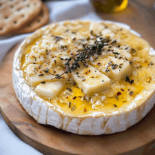 Garlic Butter Baked Brie