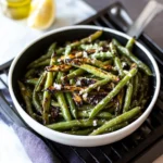 Grilled Garlic Green Beans