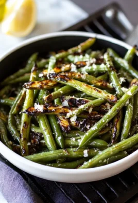 Grilled Garlic Green Beans