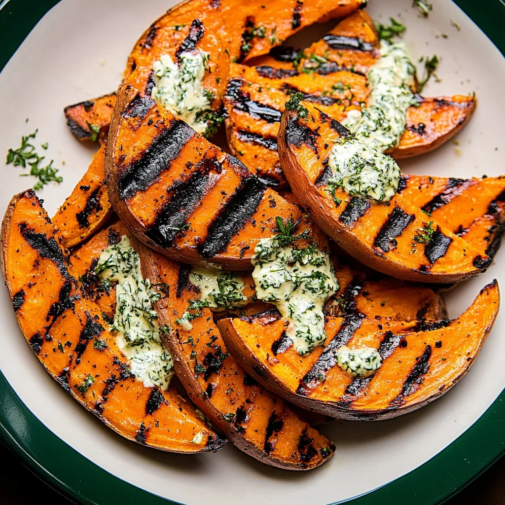 Grilled Sweet Potatoes