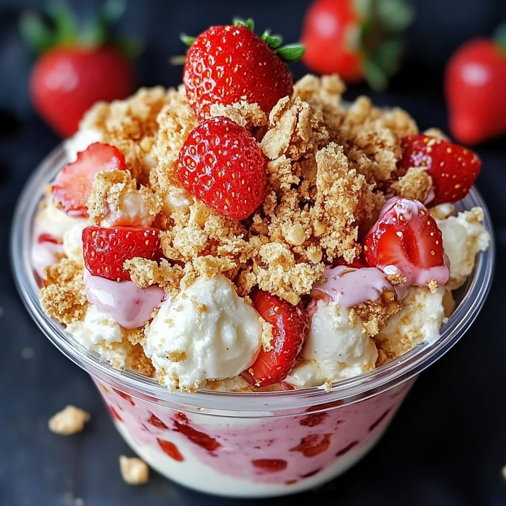 Strawberry Crunch Cheesecake Fluff