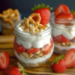 Strawberry Pretzel Salad Parfaits