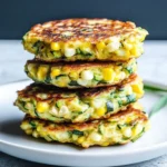 Zucchini and Corn Fritters