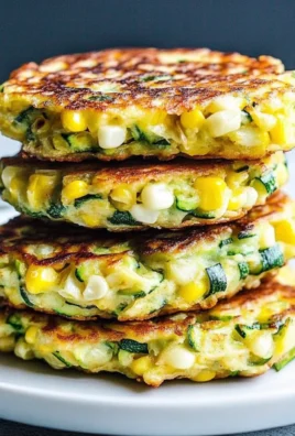 Zucchini and Corn Fritters