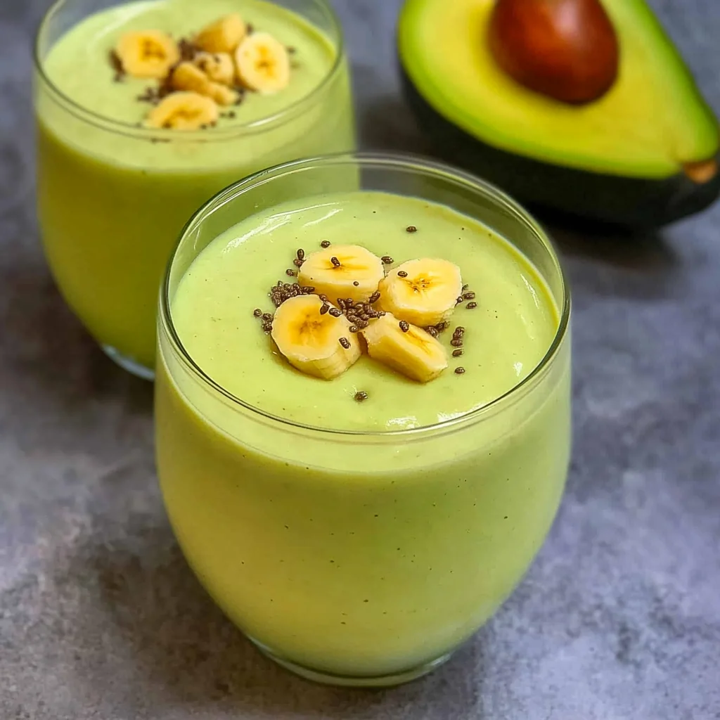 Avocado Banana Smoothie Recipe