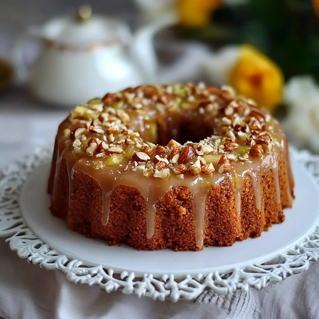 Best Walnut Zucchini Orange Cake