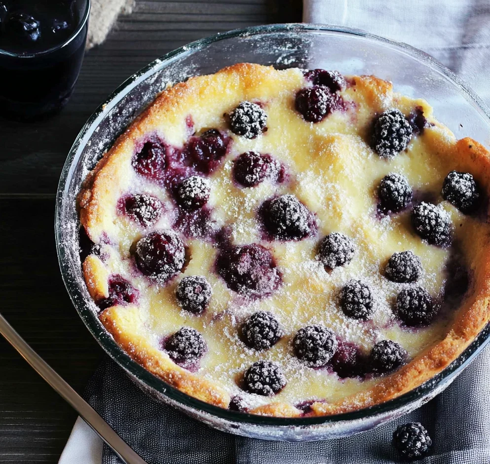 Blackberry Clafoutis