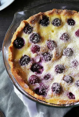 Blackberry Clafoutis