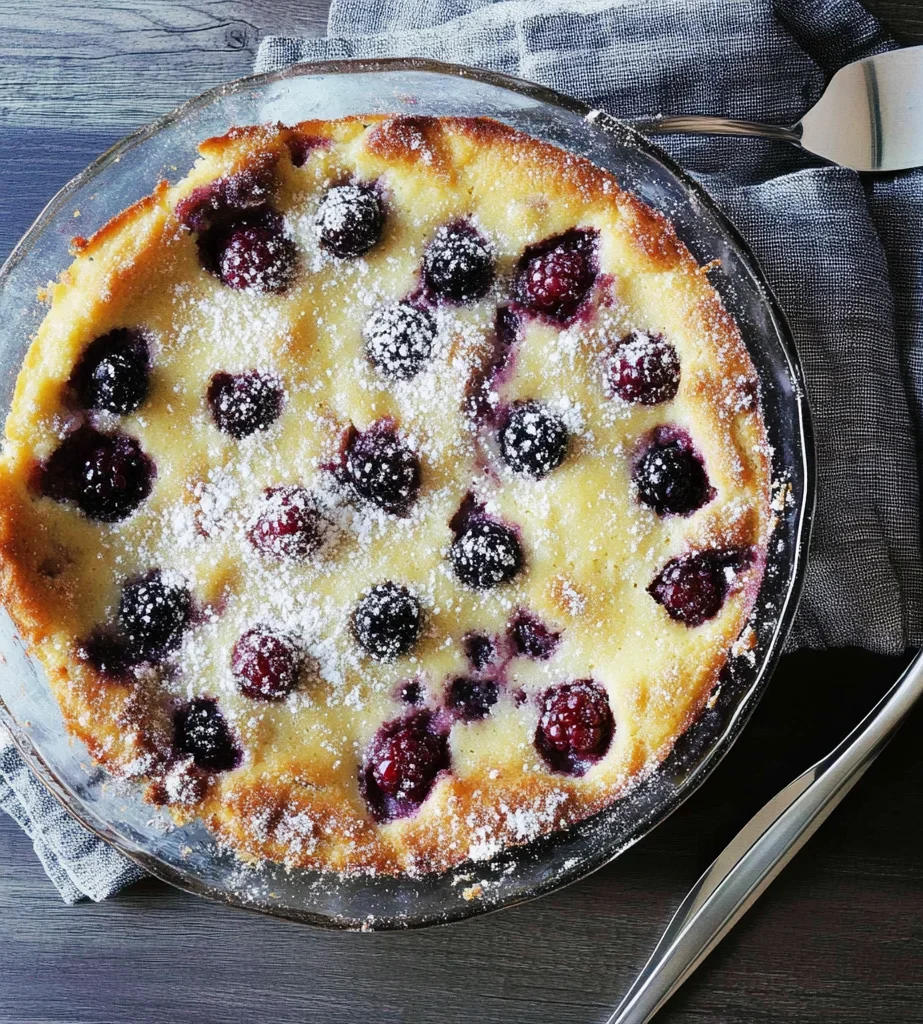 Blackberry Clafoutis