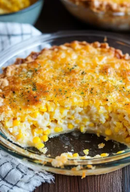 Cheddar Sweet Corn Pie