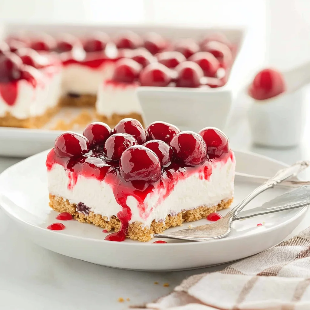 Cherry Delight: The Best No-Bake Summer Dessert