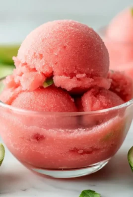 Easy 2-Ingredient Watermelon Sorbet