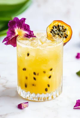 Easy Passionfruit Sparkler