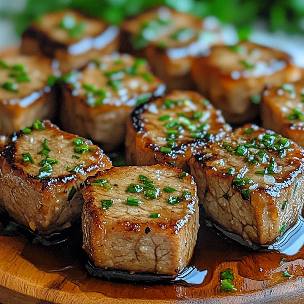 Garlic Butter Steak Bites