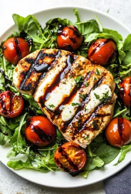 Grilled Chicken Caprese Salad