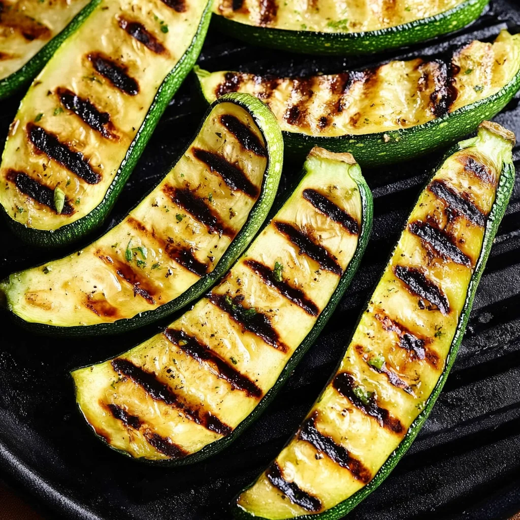 Grilled Zucchini