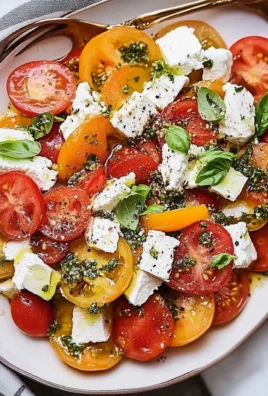 Herby Marinated Tomato and Feta Salad