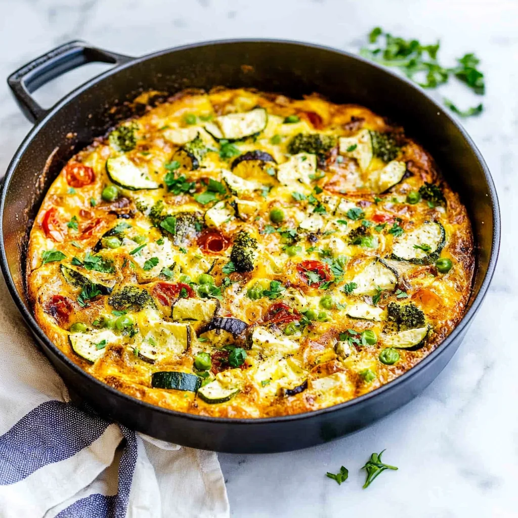 Loaded Veggie Frittata
