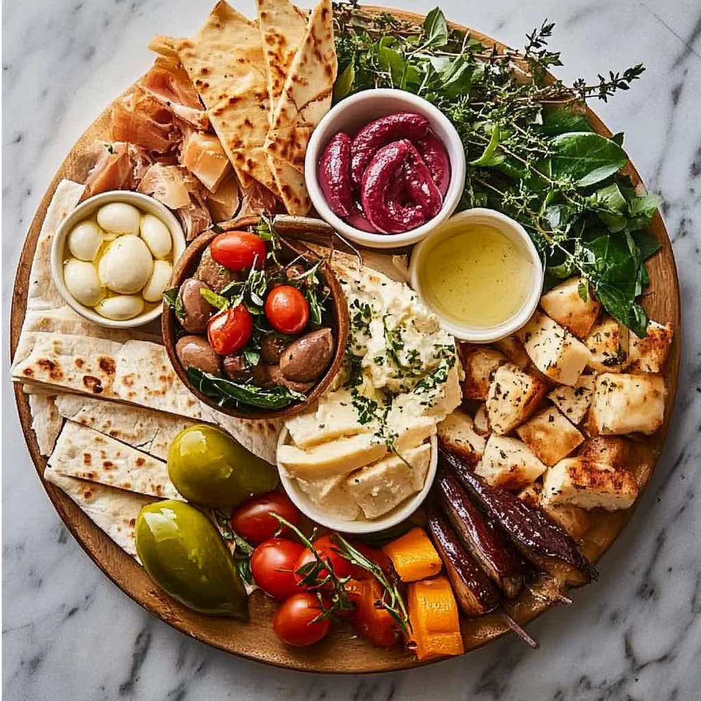 Mediterranean Mezze Platter