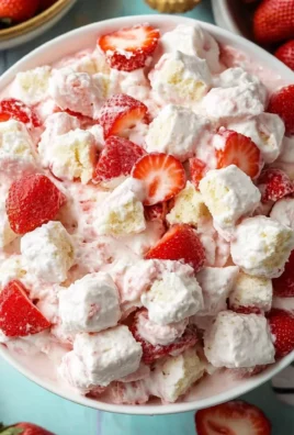 Strawberry Shortcake Fluff Salad