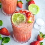 The BEST Strawberry Agua Fresca