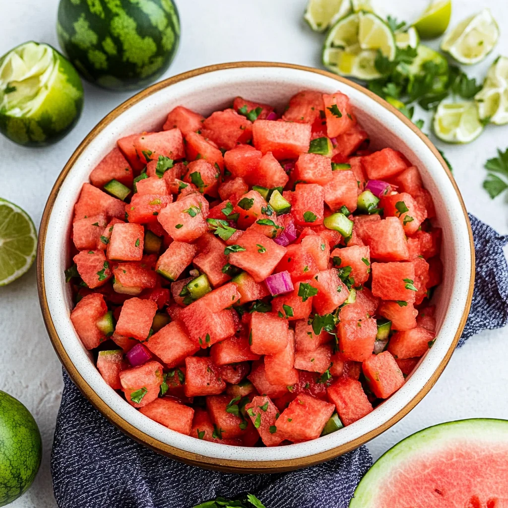 Watermelon Salsa