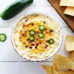 Cheesy Garlic Jalapeño Cream Cheese Dip