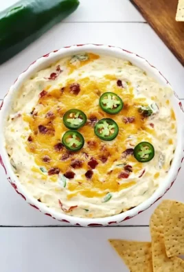 Cheesy Garlic Jalapeño Cream Cheese Dip