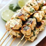 Cilantro Lime Chicken Kebab