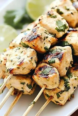 Cilantro Lime Chicken Kebab