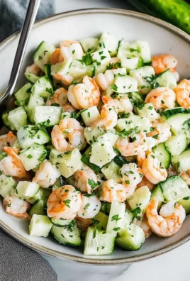 Cucumber Shrimp Salad
