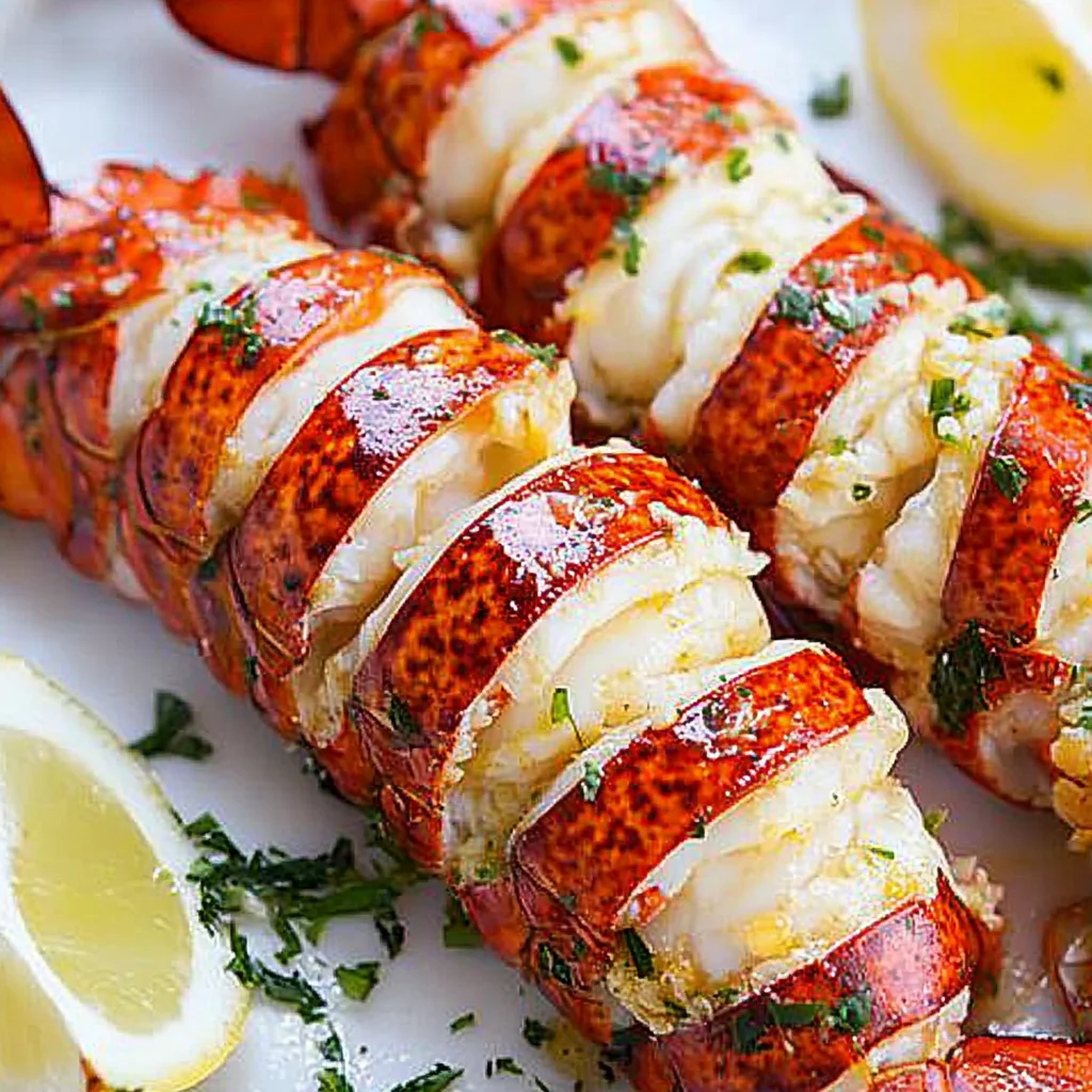 Garlic Butter Lobster Tails