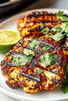 Grilled Chili-Lime Cauliflower Steaks