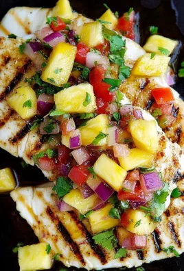 Grilled Mahi Mahi with Pineapple Salsa