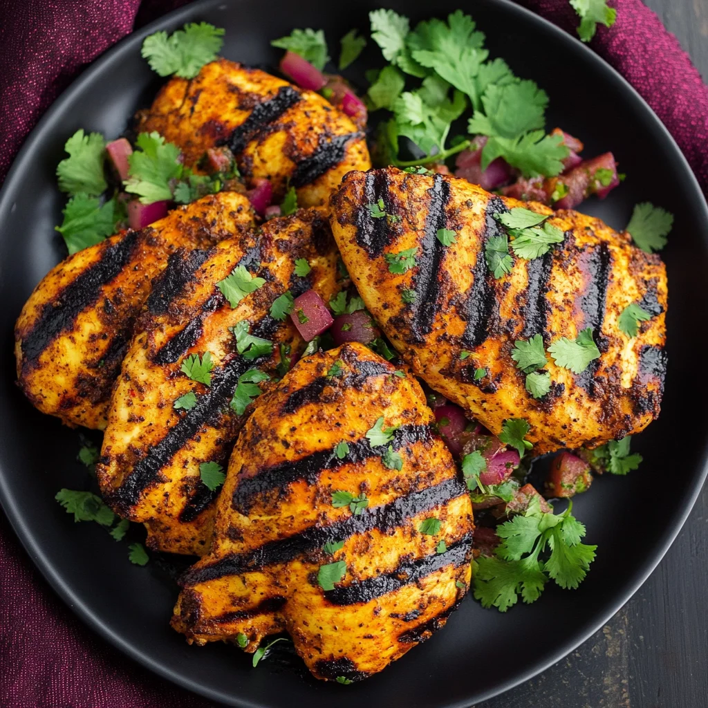 Grilled Moroccan Chicken