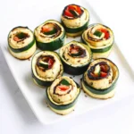 Grilled Zucchini Hummus Roll-Ups Recipe