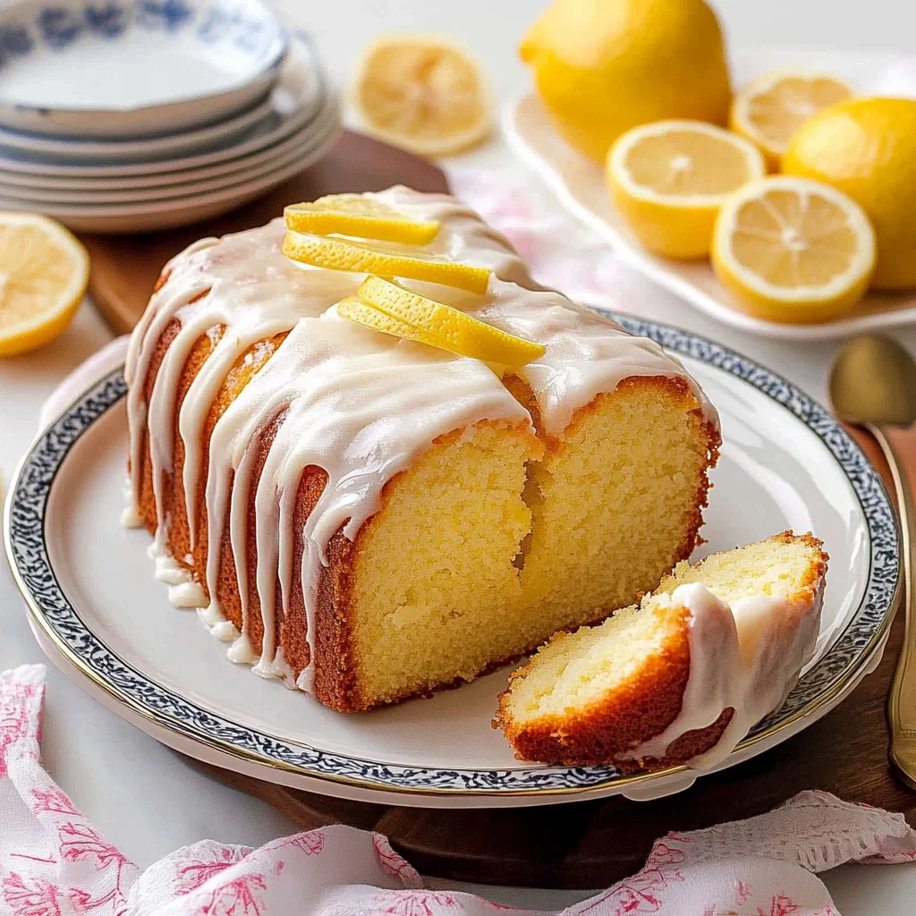 Lemon Pound Cake