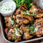 Mediterranean Grilled Chicken Thighs