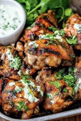 Mediterranean Grilled Chicken Thighs