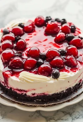 No Bake Black Forest Icebox Cake