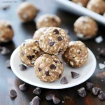 No Bake Chocolate Chip Energy Bites