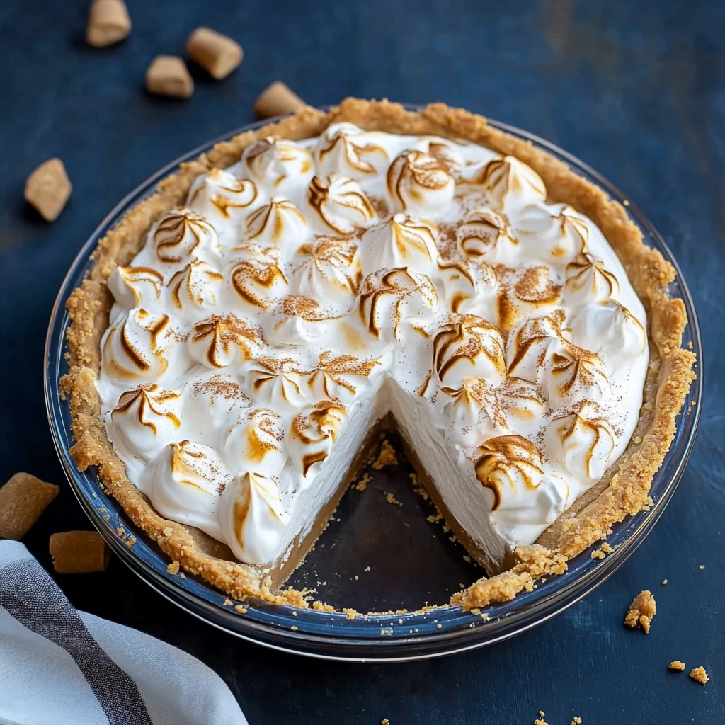 Peanut Butter S'mores Pie