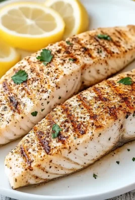Savory Grilled Fish Fillet