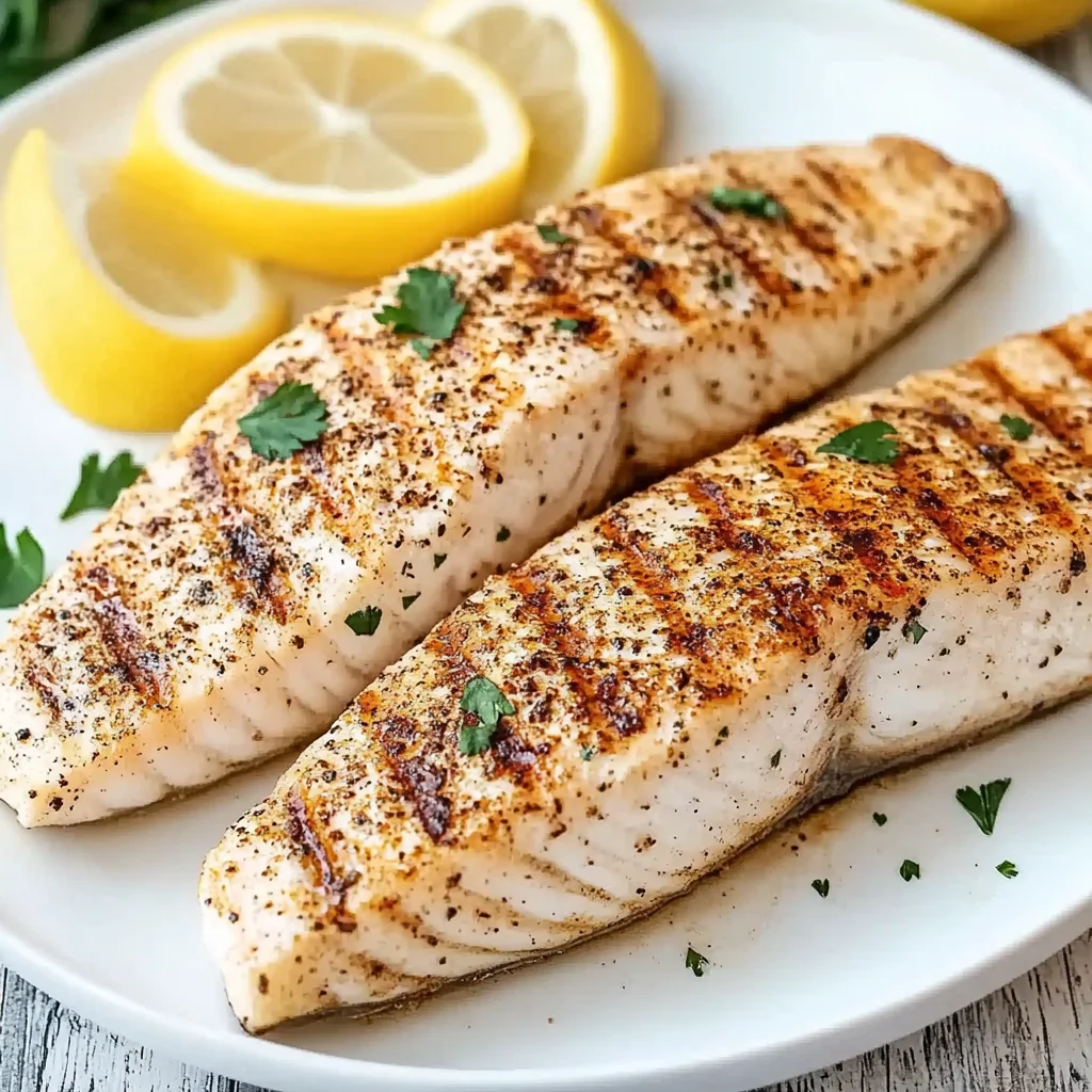 Savory Grilled Fish Fillet