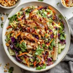 Sesame Chicken Cabbage Crunch Salad