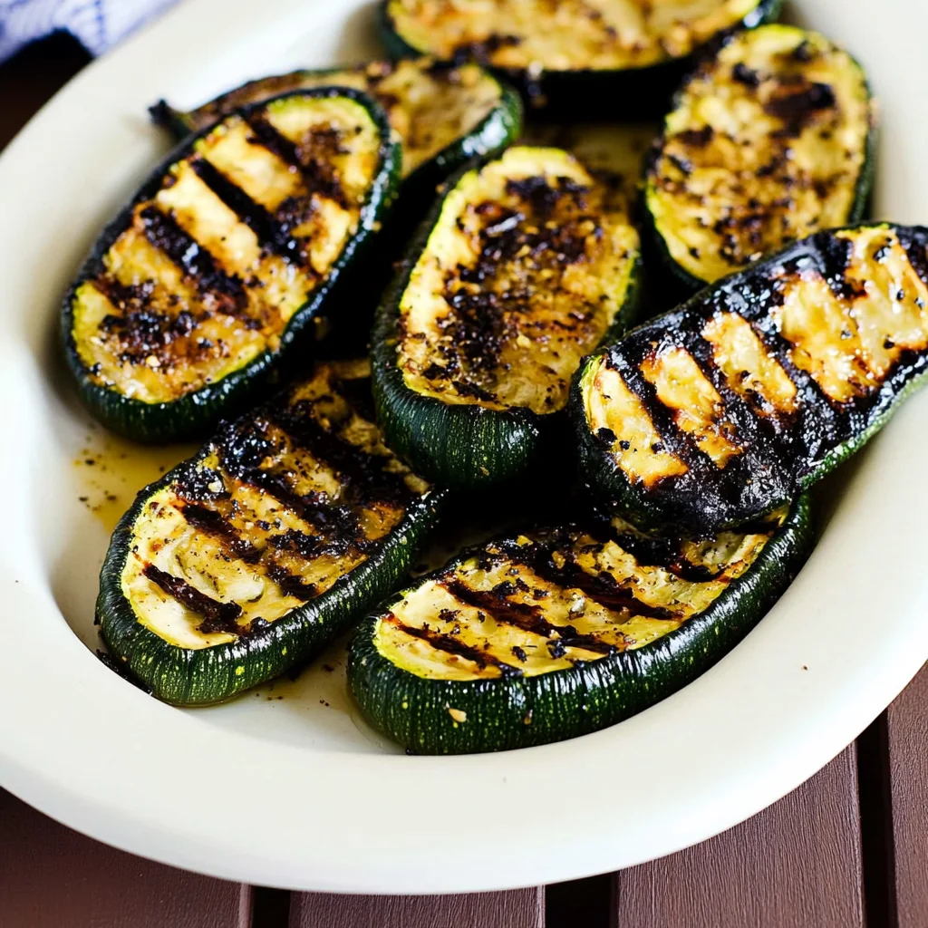 Simple Grilled Zucchini Recipe