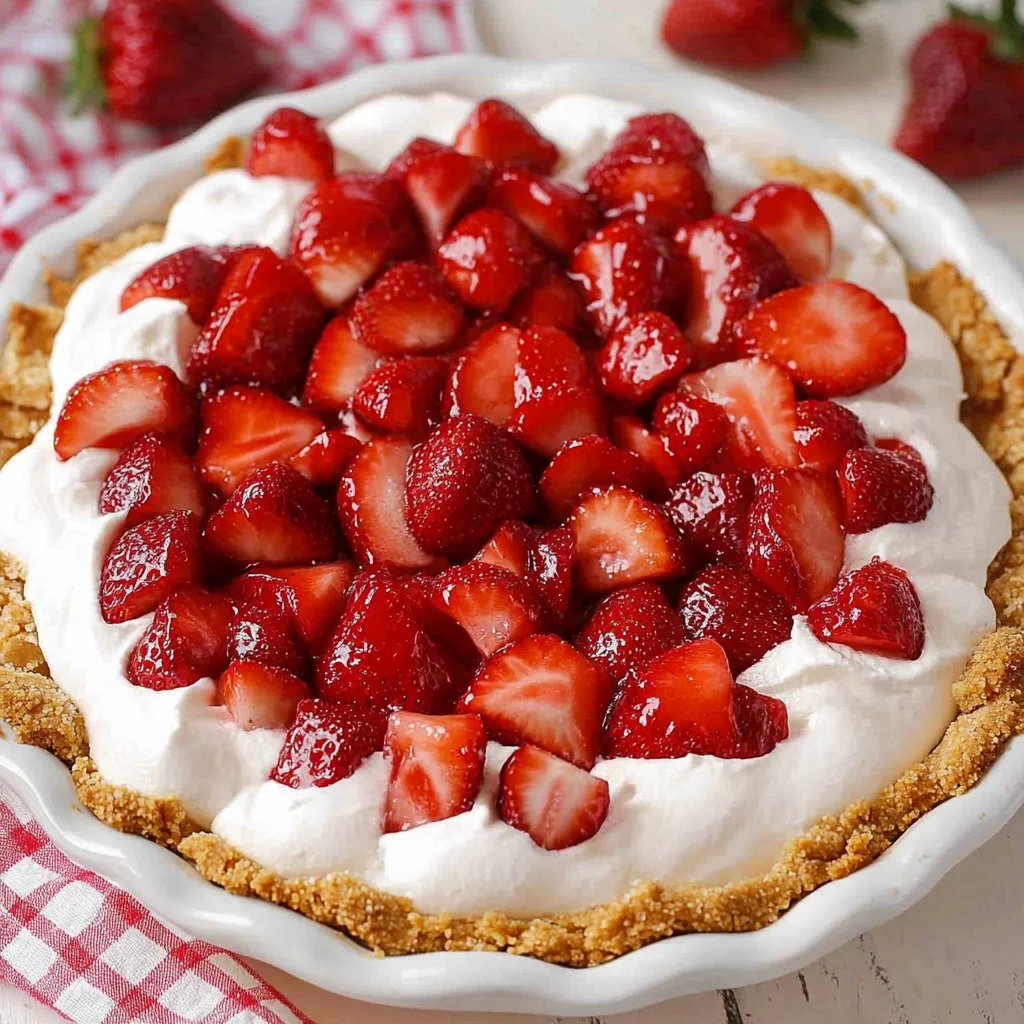 Strawberry Cream Cheese Pie